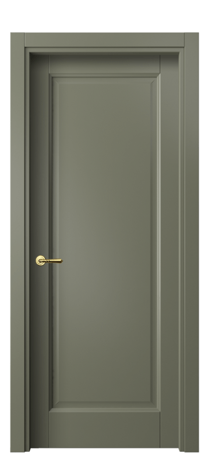 Межкомнатная дверь Galant 1401 Матовый оливковый тёмный  Цена 39279 ₽ | Volhovec