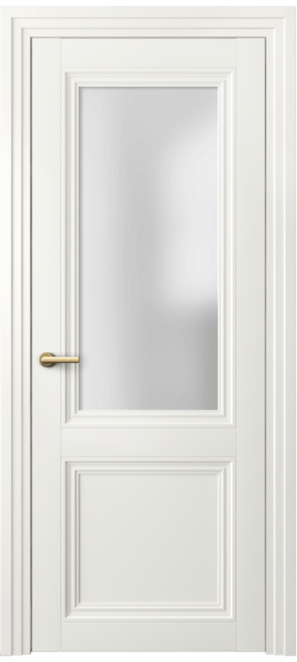 Межкомнатная дверь Centro 2524 Матовый жемчужный Сатинированное стекло Цена 59679 ₽ | Volhovec