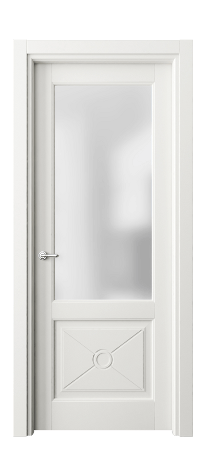 Межкомнатная дверь Toscana Litera 6362 Бук серый Сатинированное стекло Цена 106499 ₽ | Volhovec