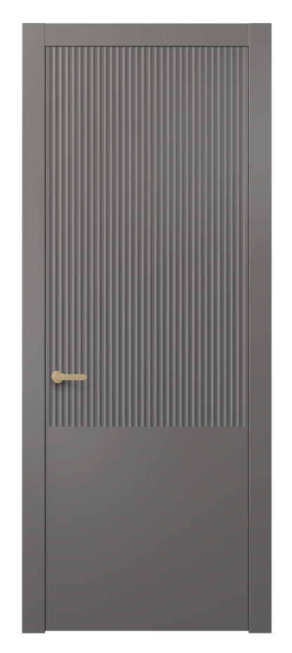 Межкомнатная дверь Alba 8646 Матовый классический серый  Цена 38399 ₽ | Volhovec