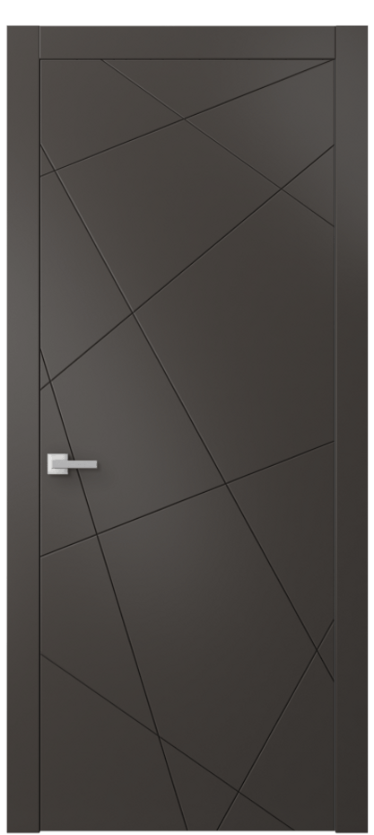 Межкомнатная дверь Linea 8048 Матовый антрацит  Цена 46239 ₽ | Volhovec