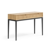 Консоль Velvet 2 ящика дуб соломенный матовый