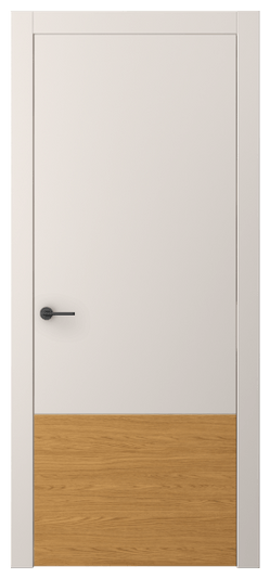 Дверь межкомнатная АКП 4229 ПЭТБ. Цвет ПЭТ тёплый-белый. Материал ПЭТ. Коллекция Freedom. Картинка.