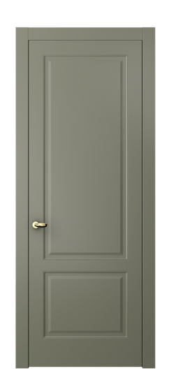 Дверь межкомнатная АКП 8551 МОТ Матовый оливковый тёмный. Цвет Матовый оливковый тёмный. Материал Гладкая эмаль. Коллекция Esse. Картинка.