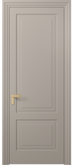 Дверь межкомнатная АКП 8351 МБСК Матовый бисквитный. Цвет Матовый бисквитный. Материал Гладкая эмаль. Коллекция Rocca. Картинка.