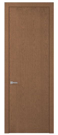 Дверь межкомнатная 0010 ДСРМ. Цвет Дуб серый матовый. Материал Шпон Naturwood. Коллекция Planum. Картинка.