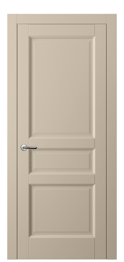 Дверь межкомнатная 1431 ПЭСБ. Цвет ПЭТ светло-бежевый. Материал ПЭТ. Коллекция Galant. Картинка.