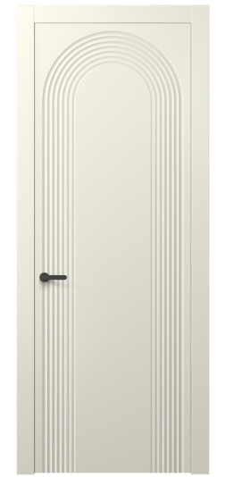 Дверь межкомнатная АКП 8648 ММБ. Цвет Матовый молочно-белый. Материал Гладкая эмаль. Коллекция Alba. Картинка.