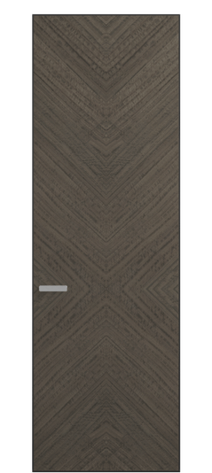 Дверь межкомнатная АКП 0205 ЭВСМФ Эвкалипт серый матовый фризе. Цвет Эвкалипт серый матовый фризе. Материал Шпон эвкалипта Naturwood. Коллекция Rift. Картинка.