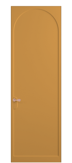 Дверь межкомнатная 7503 Пастельно-жёлтый RAL 1034. Цвет RAL Пастельно-жёлтый RAL 1034. Материал Гладкая эмаль. Коллекция Softform. Картинка.