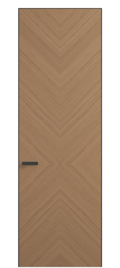 Дверь межкомнатная 0205 ДСПМР Дуб сепия матовый. Цвет Дуб сепия матовый рифт. Материал Радиальный шпон Naturwood. Коллекция Rift. Картинка.