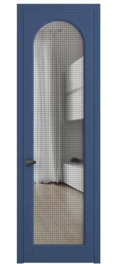 Дверь межкомнатная 6804 Отдалённо-синий RAL 5023 MS. Цвет RAL Отдалённо-синий RAL 5023. Материал Гладкая эмаль. Коллекция Palazzo. Картинка.