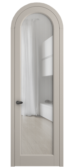 Дверь межкомнатная 6814 МСБЖ MORU. Цвет Матовый светло-бежевый. Материал Гладкая эмаль. Коллекция Palazzo. Картинка.