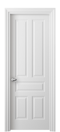 Дверь межкомнатная 8531 МБЛ. Цвет Матовый белоснежный. Материал Гладкая эмаль. Коллекция Esse. Картинка.