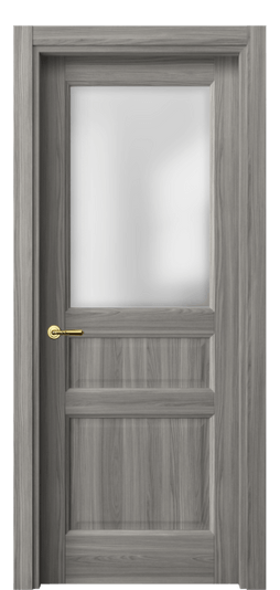 Дверь межкомнатная 1432 ИМЯ САТ. Цвет Имбирный ясень. Материал Ciplex ламинатин. Коллекция Galant. Картинка.