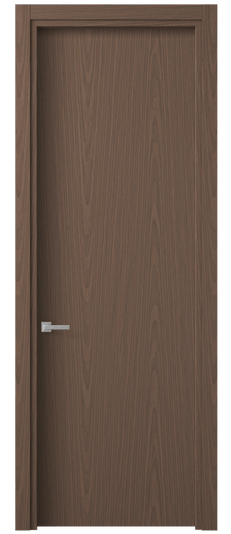 Дверь межкомнатная 0010 МШНДК. Цвет Дуб кофейный матовый. Материал Мультишпон Naturwood. Коллекция Planum. Картинка.