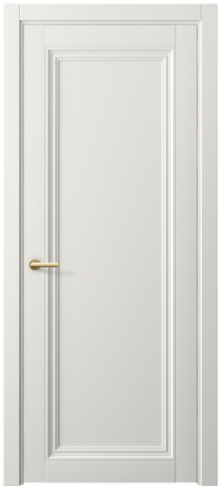 Дверь межкомнатная 2501 ПЭБЛ. Цвет ПЭТ белоснежный. Материал ПЭТ. Коллекция Centro. Картинка.