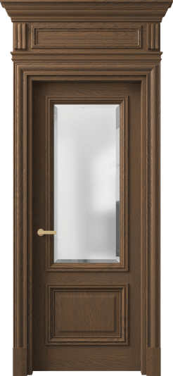 Дверь межкомнатная 7302 ДТМ.М САТ-Ф. Цвет Дуб туманный матовый. Материал Массив дуба матовый. Коллекция Antique. Картинка.