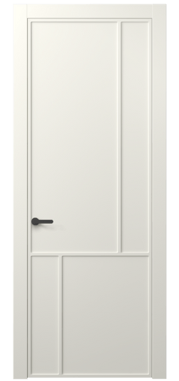 Дверь межкомнатная АКП 8606 МЖМ. Цвет Матовый жемчужный. Материал Гладкая эмаль. Коллекция Frame. Картинка.