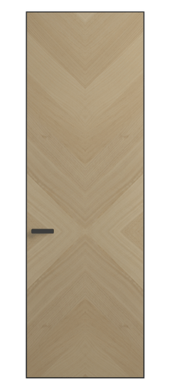 Дверь межкомнатная 0205 ЭВБМ Эвкалипт бежевый матовый. Цвет Эвкалипт бежевый матовый. Материал Шпон эвкалипта Naturwood. Коллекция Rift. Картинка.