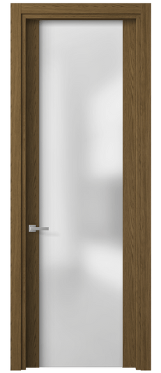 Дверь межкомнатная 4114 ТФД САТ. Цвет Торфяной дуб. Материал Ламинатин. Коллекция Planum. Картинка.