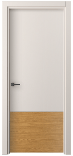 Дверь межкомнатная 4229 ПЭТБ. Цвет ПЭТ тёплый-белый. Материал ПЭТ. Коллекция Freedom. Картинка.